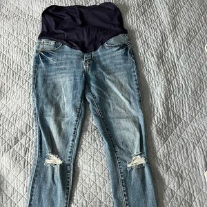 Pink Blush Maternity Jean